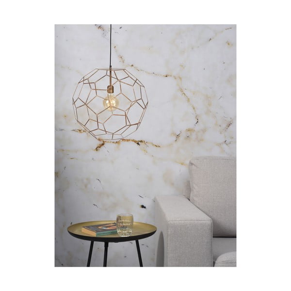 Hnědé závěsné svítidlo s kovovým stínidlem ø 34 cm Marrakesh – it's about RoMi-image-2