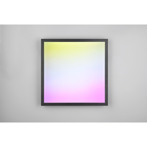Černé LED stropní svítidlo 44.5x44.5 cm Beta – Reality-image-2