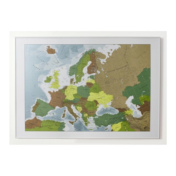 Mapa Evropy The Future Mapping Company Future Map, 100 x 70 cm