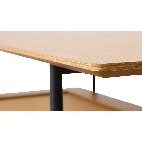 Konferenční stolek v dekoru dubu v přírodní barvě 55x110 cm Pensacola – Unique Furniture-image-3