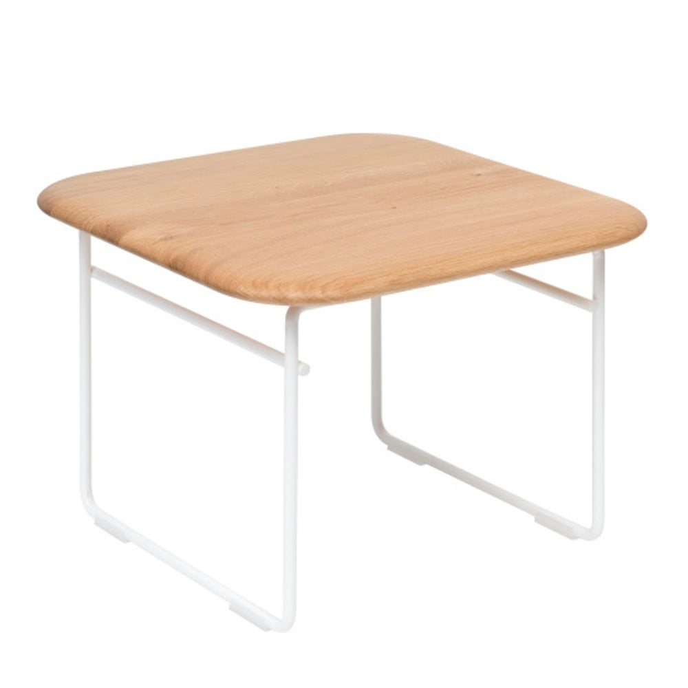 Bílý drátěný stolek Pastoe
