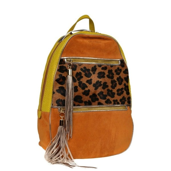Batoh Carla Ferreri Cognac Giallo-image-2