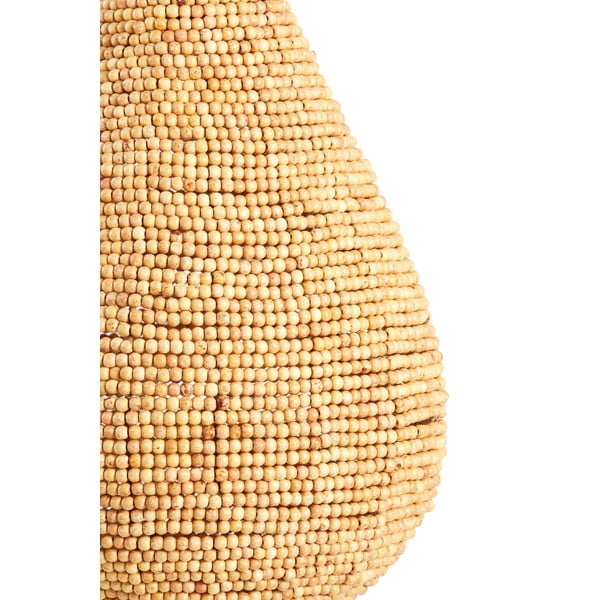 Závěsné svítidlo v přírodní barvě s dřevěným stínidlem ø 40 cm Kabinda – Light & Living-image-3