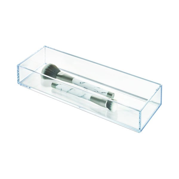 Stohovatelný organizér iDesign Clarity, 30,5 x 10 cm