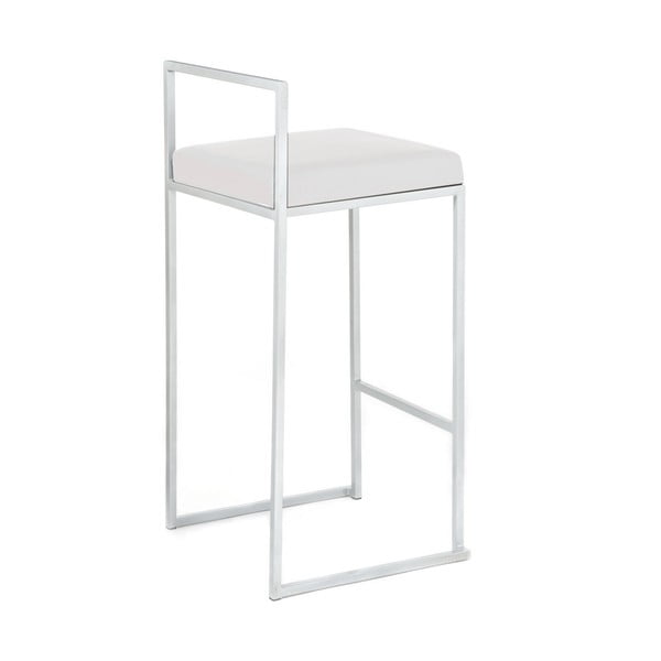 Bílé barové židle v sadě 2 ks 88 cm Dodo – Tomasucci-image-3