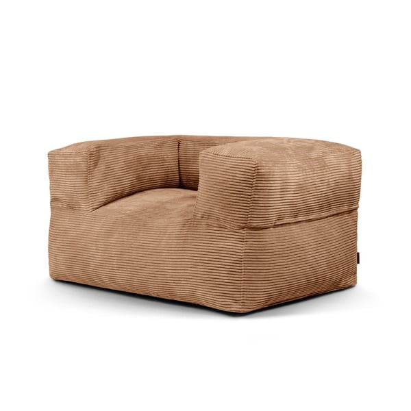 Hnědý manšestrový sedací vak MooG – SLOWDOWN