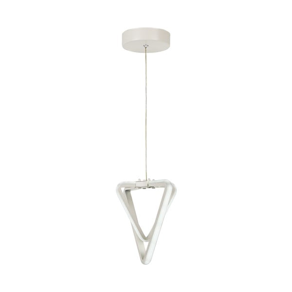 Bílé kovové LED závěsné svítidlo ø 20 cm Baris – Squid Lighting