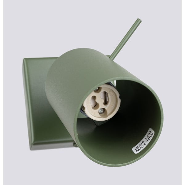 Zelené bodové svítidlo 8x16 cm Etna – Sollux-image-4