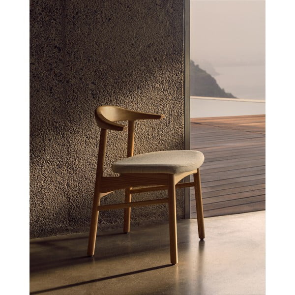 Béžová/v přírodní barvě jídelní židle Timons – Kave Home-image-1