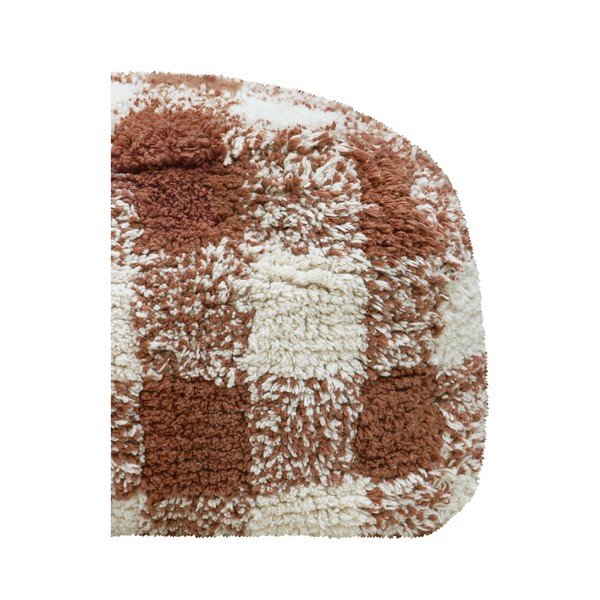 Hnědý dětský puf Vichy Toffee – Lorena Canals-image-3