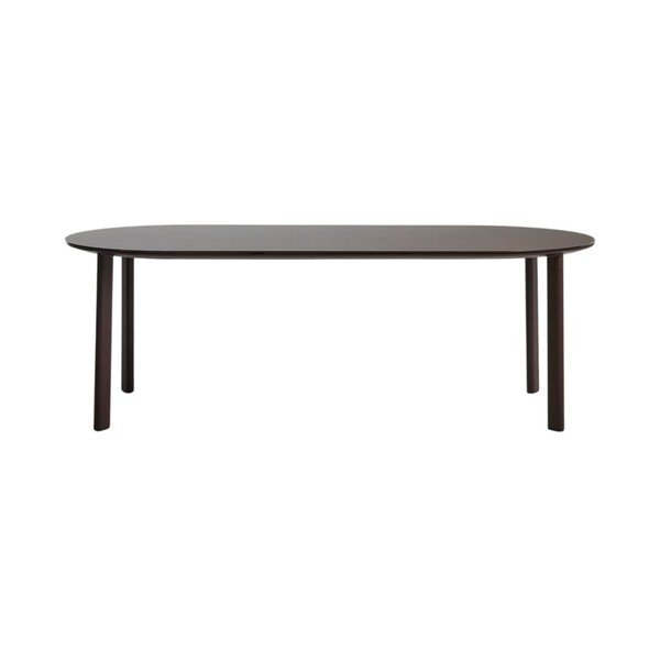 Zahradní jídelní stůl se skleněnou deskou 100x230 cm Erice – Kave Home-image-3