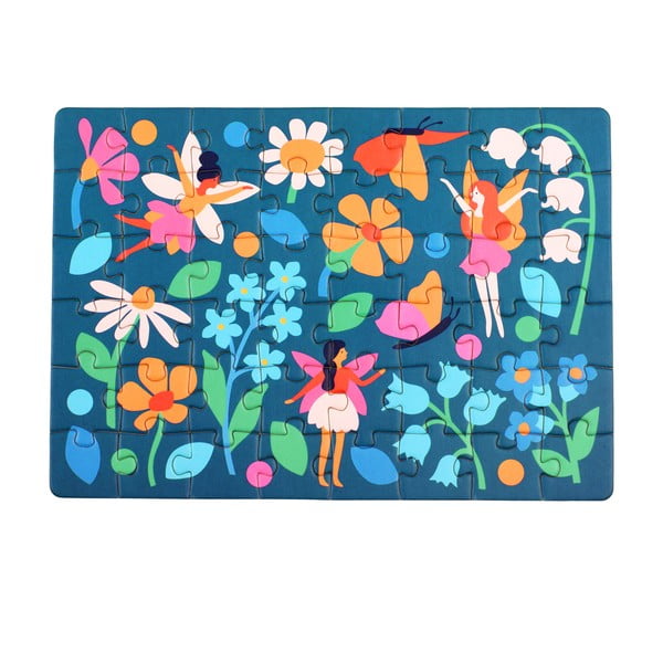 Puzzle (počet dílků 48) Fairies in the Garden – Rex London