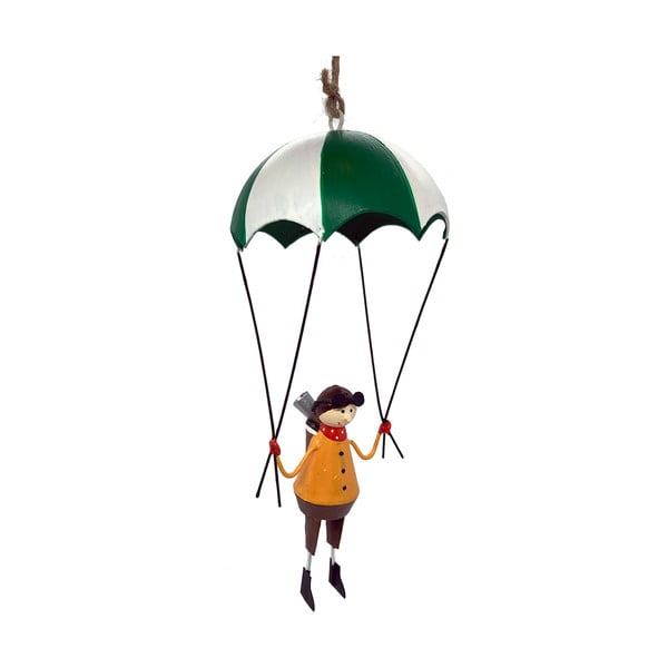 Vánoční závěsná dekorace G-Bork Pilot in Parachute