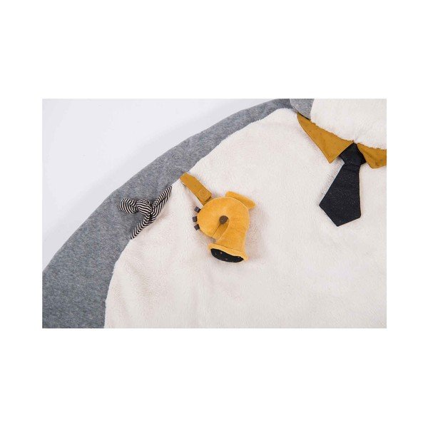 Šedo-krémová dětská hrací podložka Les Moustaches – Moulin Roty-image-2