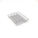 Organizér na příbory z nerezové oceli Addis Wire, 36,5 cm