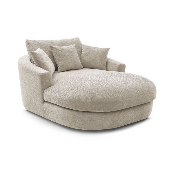 Béžové žinylkové křeslo Belem – Bobochic Paris