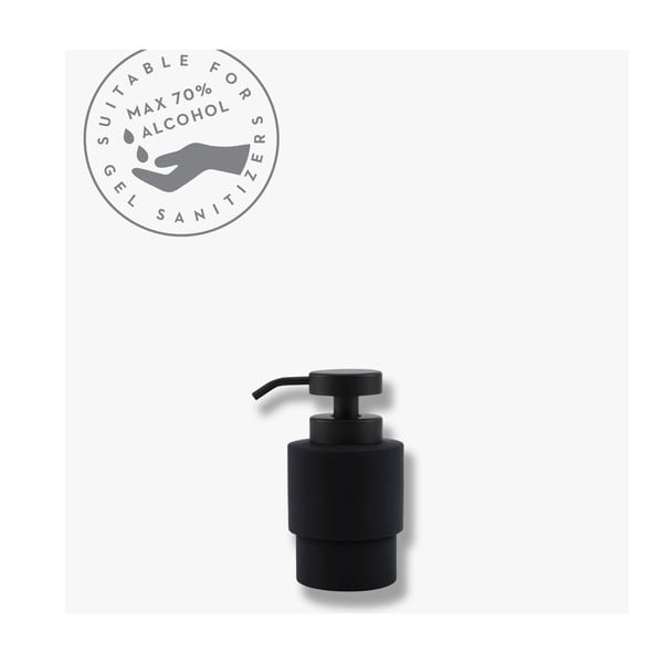 Černý keramický dávkovač mýdla 200 ml Shades – Mette Ditmer Denmark
