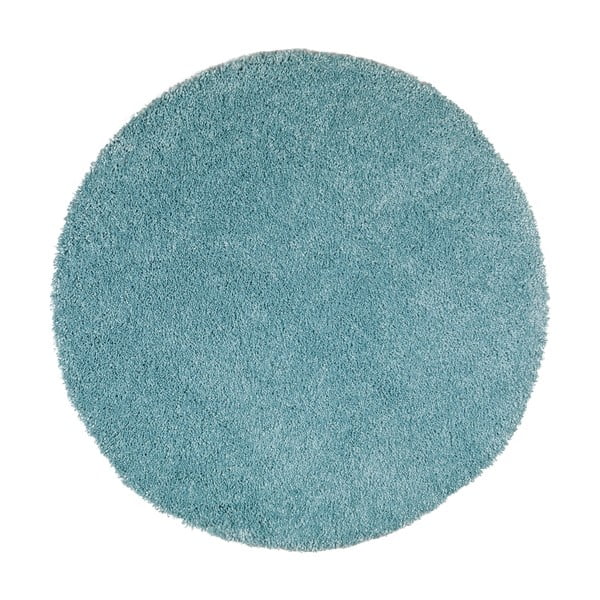 Světle modrý koberec Universal Aqua Liso, ø 100 cm