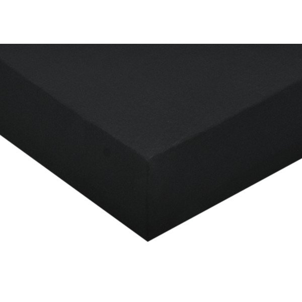 Černé prostěradlo 200x220 cm 