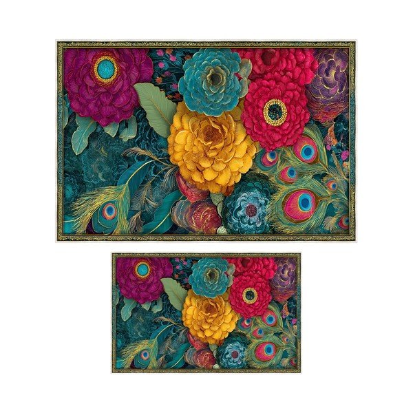 Koupelnové předložky v sadě 2 ks 60x100 cm – Foutastic