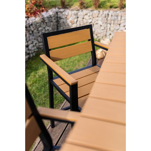 Zahradní barový set v přírodní barvě pro 4 Nova – Bonami Selection-image-2