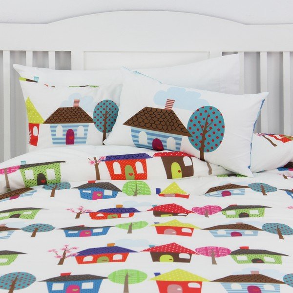 Povlak na peřinu a polštář Happy Homes 140x200 cm-image-2