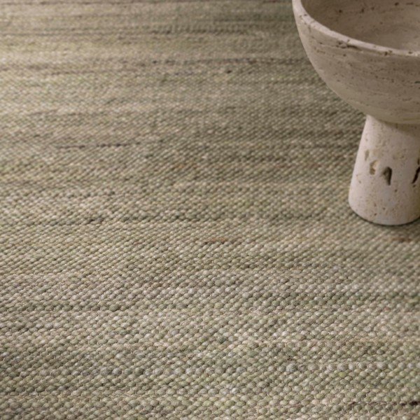 Khaki oboustranný/ručně tkaný koberec s příměsí vlny 120x170 cm Birkdale Pistachio – Asiatic Carpets-image-2