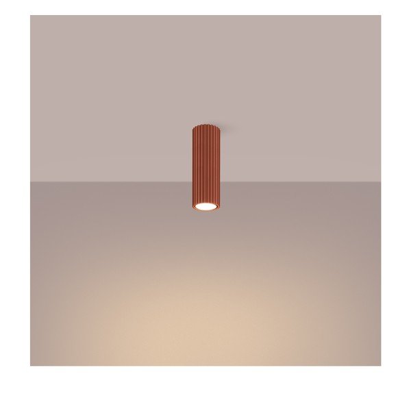 Bodové svítidlo v cihlové barvě Gleam – Sollux-image-3