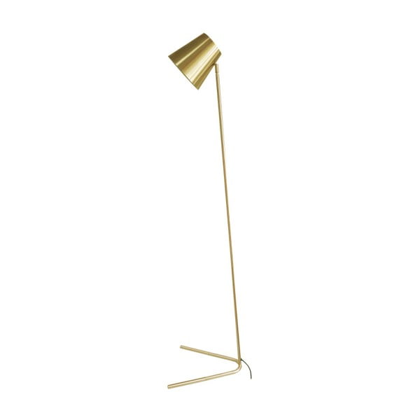 Volně stojící lampa ve zlaté barvě Leitmotiv Noble