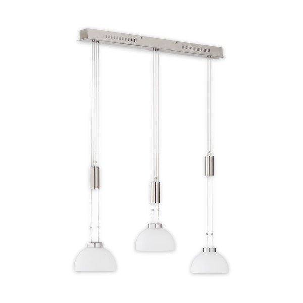 Černé kovové LED stmívatelné závěsné svítidlo Avignon – Fischer & Honsel