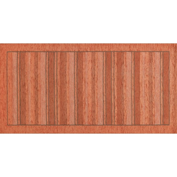 Oranžový běhoun Floorita Velour, 55 x 190 cm-image-1