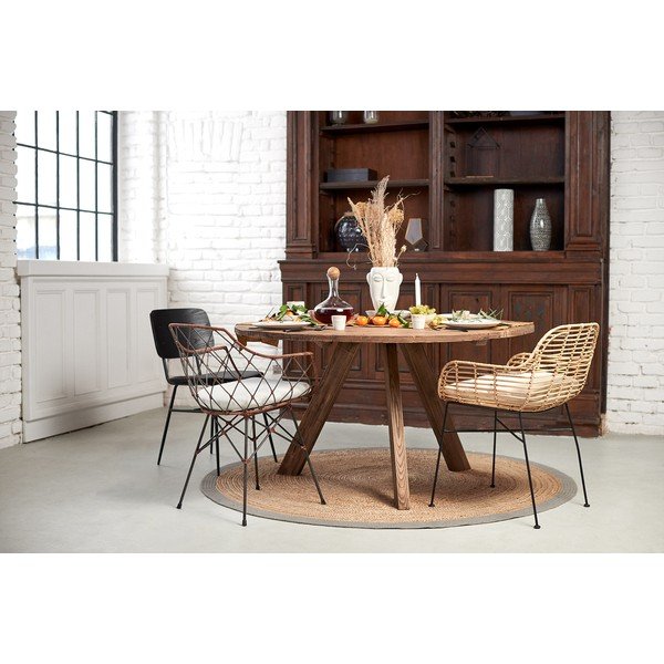 Ratanové křeslo White Label Tiger-image-2