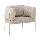 Šedobéžové křeslo Karel – Bloomingville