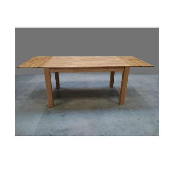 Ano jídelní stůl ano masiv dub 90x140 cm Isbel - II. jakost – Kave Home-image-1