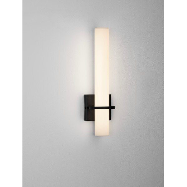 Bílé/matně černé ocelové LED nástěnné svítidlo Luca – Nova Luce-image-1