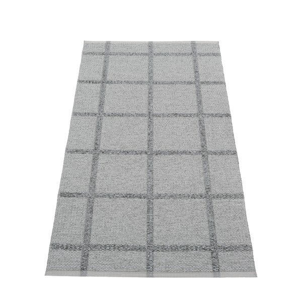 Šedý vnitřní a venkovní běhoun 70x150 cm Ada Grey – Pappelina