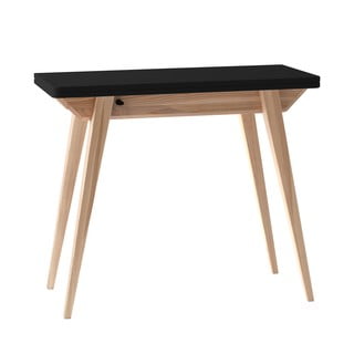 Přírodní konzolový stolek s černou deskou 45x90 cm Envelope – Ragaba