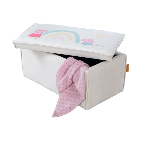 Bílá dětská lavice Peppa Pig – Roba-image-3