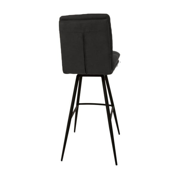 Tmavě šedá barová židle Canett Uri-image-4