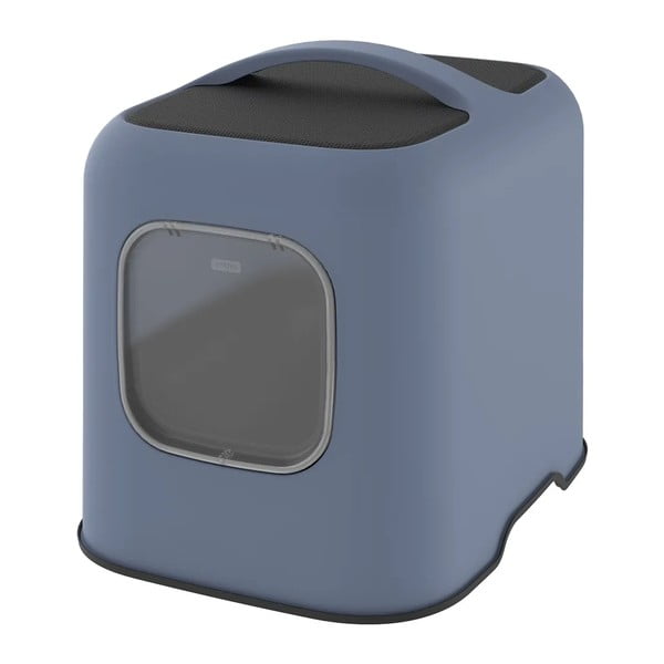 Tmavě modrá sada kočičího záchodu a lopatky Biala – Rotho-image-1