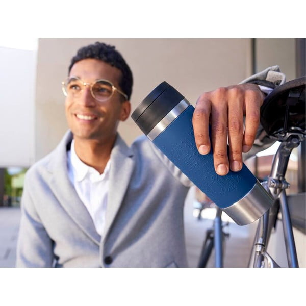 Tmavě modrý cestovní hrnek 360 ml – Tefal-image-4