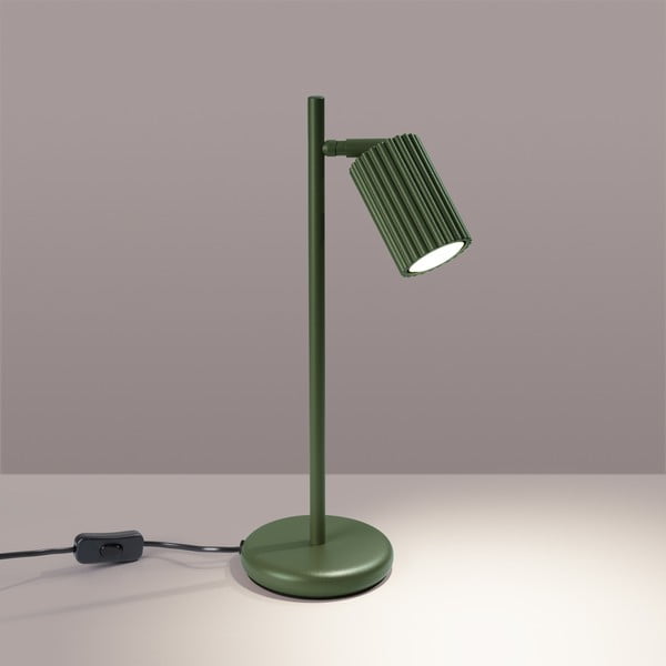 Zelená stolní lampa (výška 43 cm) Gleam – Sollux-image-2