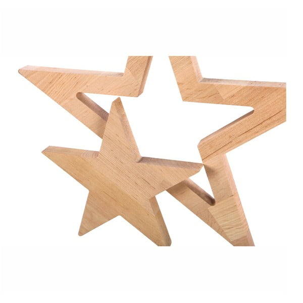 Dekorace z olšového dřeva Nørdifra Star-image-3
