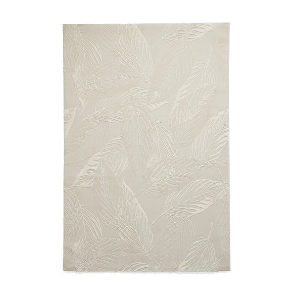 Krémový pratelný koberec z recyklovaných vláken 120x170 cm Flores – Think Rugs
