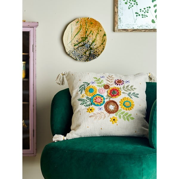 Bavlněný dekorační polštář 50x50 cm Pico – Bloomingville-image-1