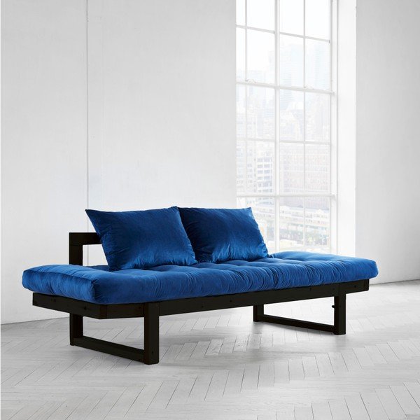 Variabilní pohovka Karup Edge Black/Velvet Navy-image-3