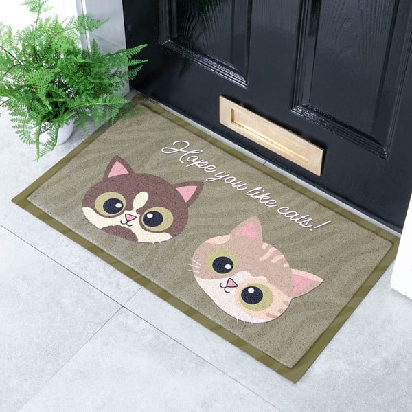 Rohožka 40x70 cm Hope You Like Cats – Artsy Doormats-image-1
