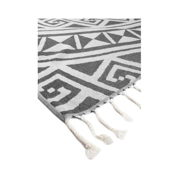 Černá hammam osuška Kate Louise Mirabelle, 165 x 100 cm-image-1