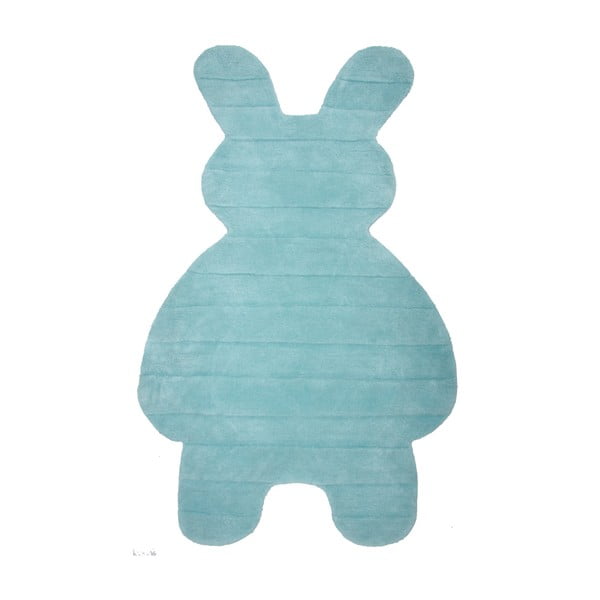 Dětský koberec Bunny Blue, 85x140 cm