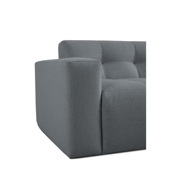 Tmavě šedá rohová pohovka (levý roh) Maxel – Scandic-image-4